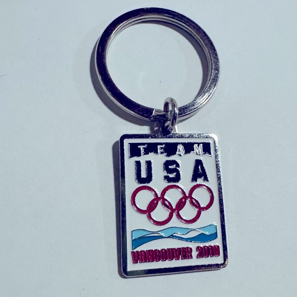 Team USA Vancouver 2010 Olympics Keychain - Picture 1 of 2